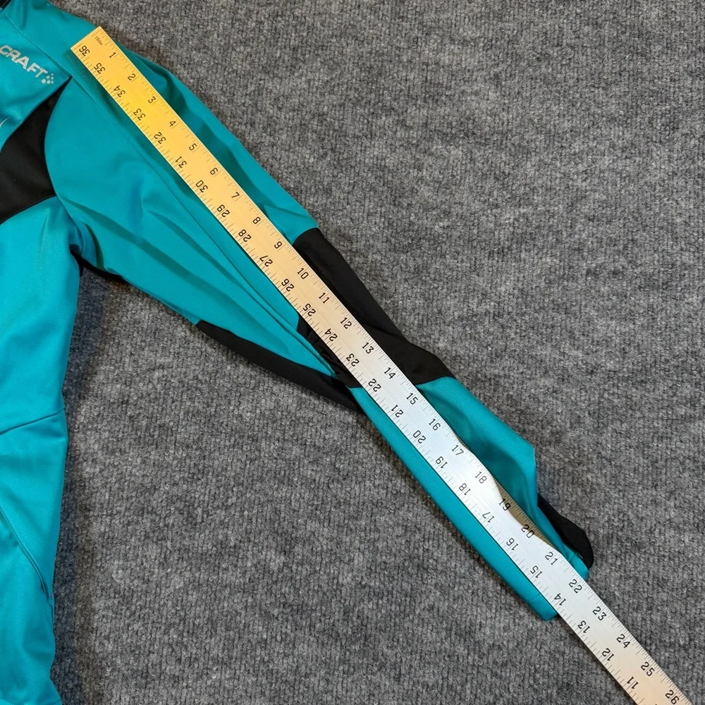 CRAFT Womens High Performance PXC Fleece Lined VentAir Winter Jacket XS Blue - Picture 11 of 13